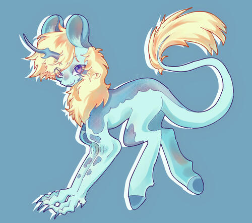 Oc: flaming-trash-can